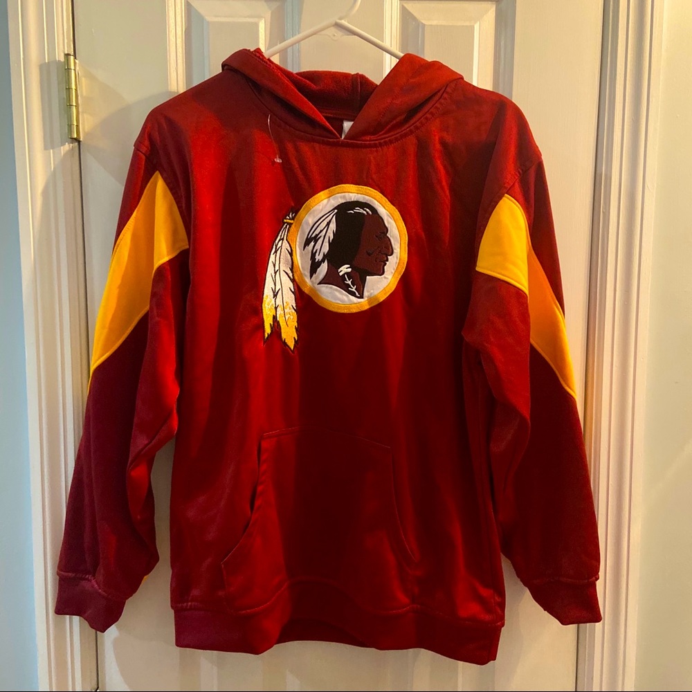 NWOT Vintage Washington Redskins Hoodie Sweatshirt Youth XL NFL Team Apparel